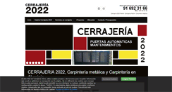 Desktop Screenshot of cerrajeria2022.com