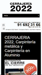 Mobile Screenshot of cerrajeria2022.com