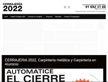 Tablet Screenshot of cerrajeria2022.com